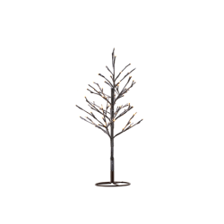 Árvore de Natal 120Leds Branco Quente/Neve - Alex