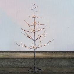 Árbol de Navidad 120Led Blanco Cálido/Nieve - Alex
