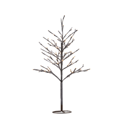 Árbol de Navidad 160 Led Blanco Cálido/Nieve - Alex