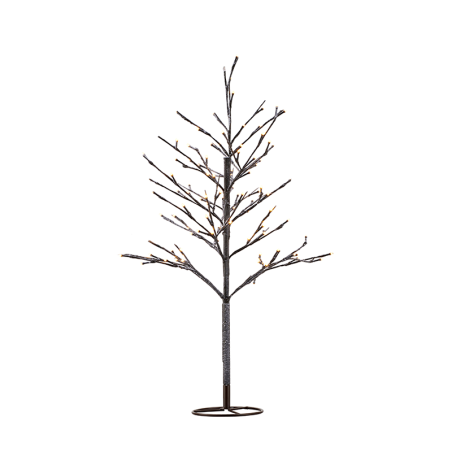 Árbol de Navidad 160 Led Blanco Cálido/Nieve - Alex