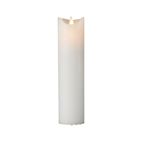Vela Recargable 20cm Blanco - Sara