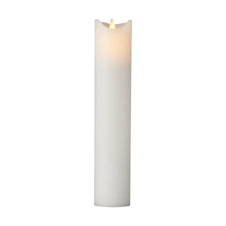 Rechargeable Candle 25cm White - Sara