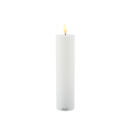 Vela Led Recargable 20cm Blanco - Sille