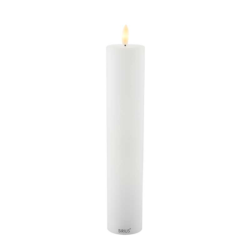 Vela Led Recargable 25cm Blanco - Sille