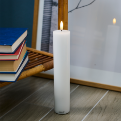 Vela Led Recargable 25cm Blanco - Sille