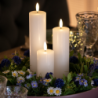 Rechargeable Led Candle 10cm White - Sille