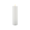 Vela Led Recargable Ø7,5x25cm Blanco - Sille