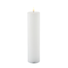 Vela Led Recargable Ø7,5x30cm Blanco - Sille