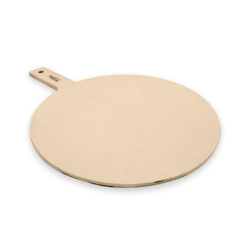 Set of 2 Rounds Pizza Boards in Wood