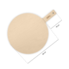 Set of 2 Rounds Pizza Boards in Wood