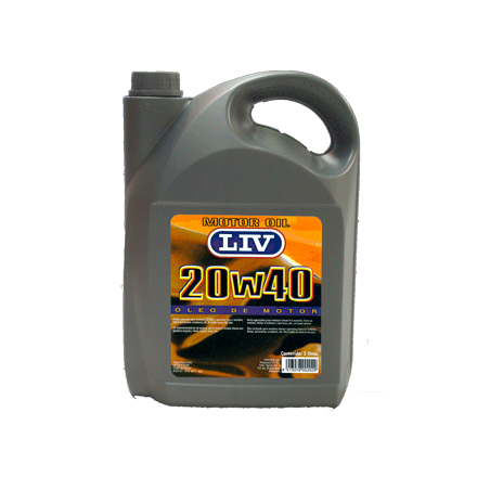 Óleo Sae 20W40 Multigrado 5L LIV
