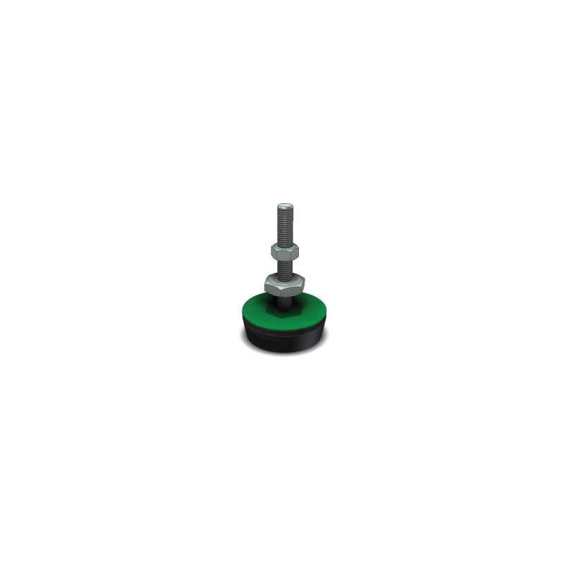 EGAÑA  Anti-Vibration Support Low Profile Series with Fixed Screw 0B