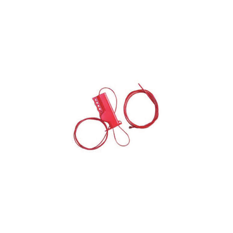 BRADY All Purpose Cable Lockout with Nylon Cable - 2.44 m