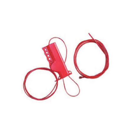 BRADY All Purpose Cable Lockout with Nylon Cable - 2.44 m
