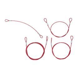 Cabo de Bloqueio 244CM Vermelho BRADY