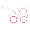 Cabo de Bloqueio 244CM Vermelho BRADY