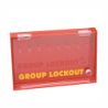 BRADY Acrylic Group Lock Box for Wall Mounting 8 Hooks