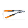 Podadora Piñones Bypass X S Powergearx S LX92 FISKARS