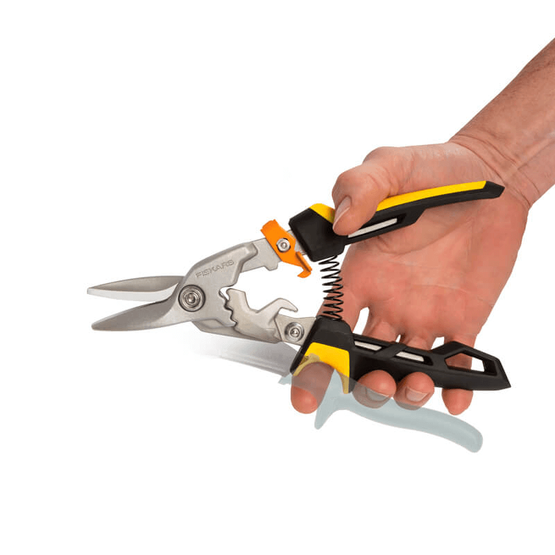 Tijeras Corta Chapas Powergeartm Tipo 'Aviacion' Corte Recto FISKARS Tijeras Corta Chapas Powergeartm Tipo 'Aviacion' Corte Recto FISKARS