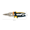 Tijeras Corta Chapas Powergeartm Tipo 'Aviacion' Corte Recto FISKARS