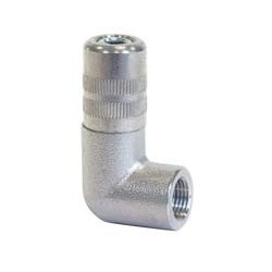 GARTEC 4 Jaw Grease Connector with 90º Degrees Discharge