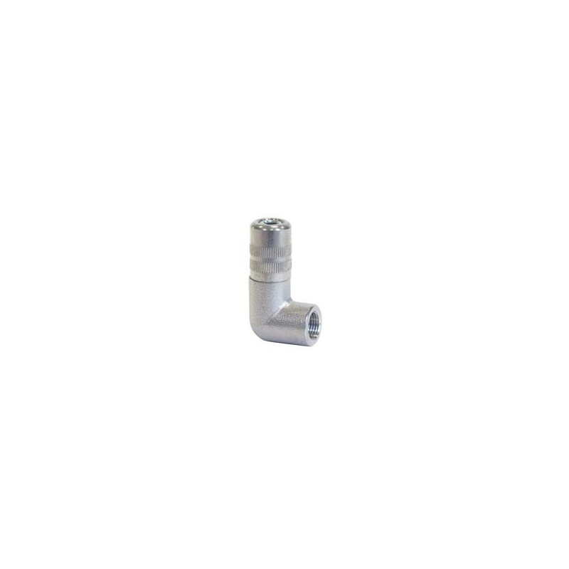 GARTEC 4 Jaw Grease Connector with 90º Degrees Discharge
