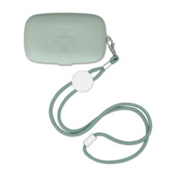 Pocket Case for Face Mask Green - On The Go