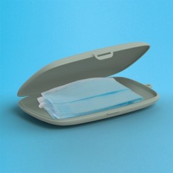 Pocket Case for Face Mask Green - On The Go
