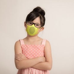 Máscara de Proteção Ecológica Criança Rosa - Eco-Mask
