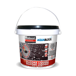 RUBSON SILICONE LIQUIDO SL3000 PRETO 1KG