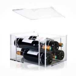 Bottle Display Case Clear - Aria