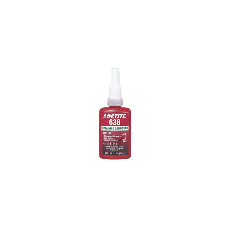 Clip de Retención para Conjuntos Flojos 50ml 638 LOCTITE Clip de Retención para Conjuntos Flojos 50ml 638 LOCTITE