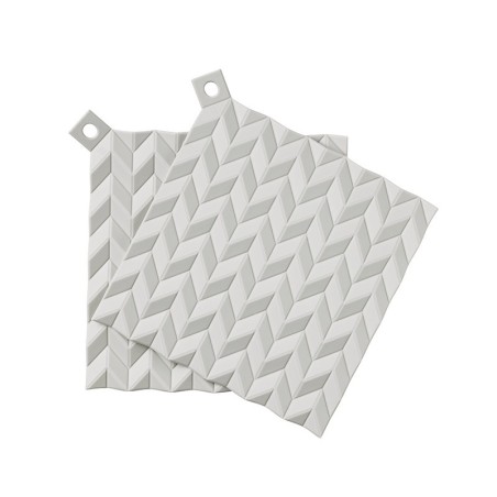 Pot Holder (X2) Light Grey - Hold On