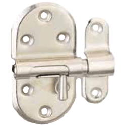 THIRARD Nickel-plated lock 35mm Targette