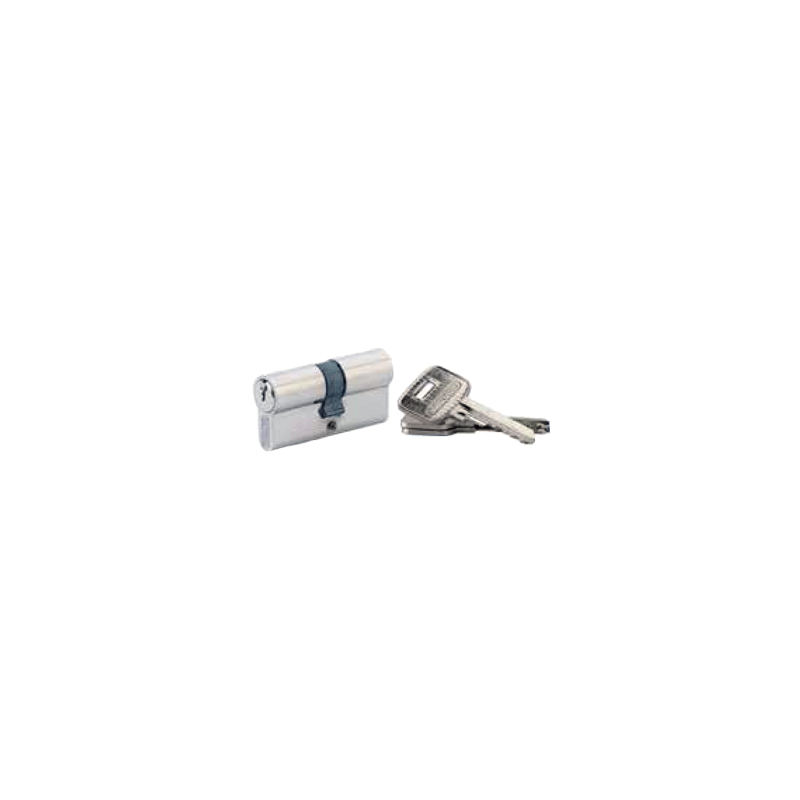 THIRARD Cylindrical Nickel Lock STD 40x40mm THIRARD Cylindrical Nickel Lock STD 40x40mm