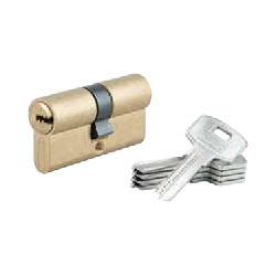 THIRARD European Profile Cylinder Tiger Brass 30x30mm