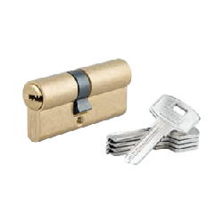 THIRARD European Profile Cylinder Tiger Brass 40x40mm
