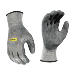 GUANTE DE TRABAJO DE AGARRE GRIS- TALLA