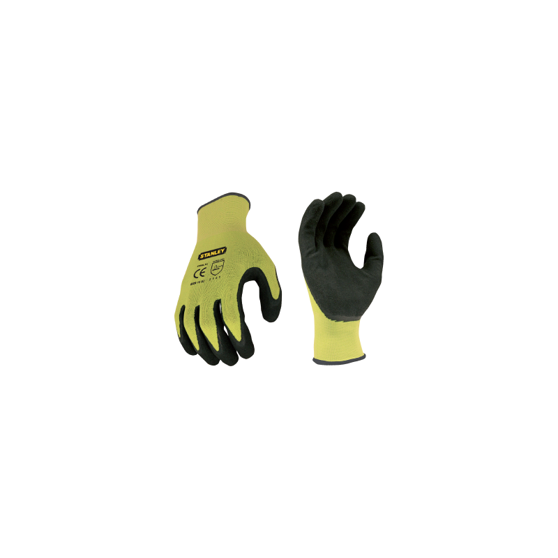STANLEY SAFETY High Visibility Work Gloves L