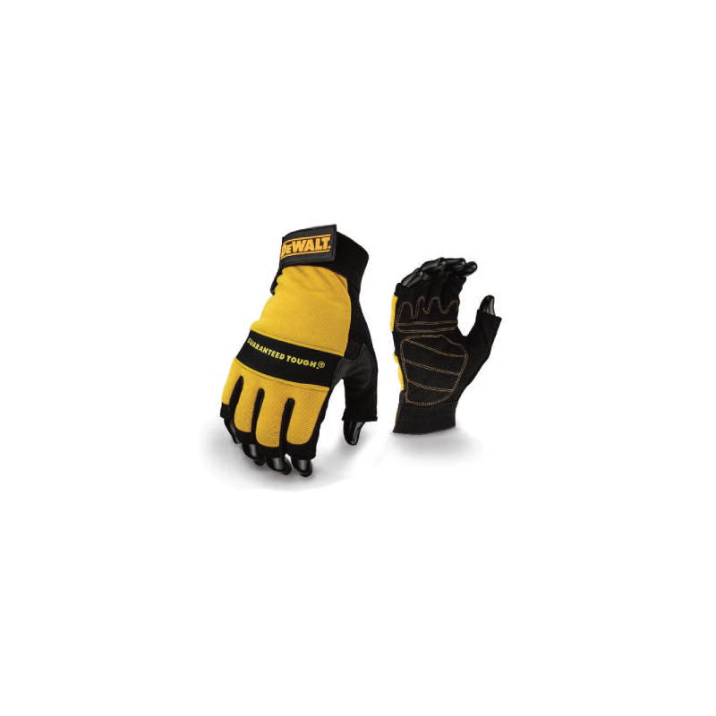 Luvas de Pele Sintética sem Dedos DEWALT
