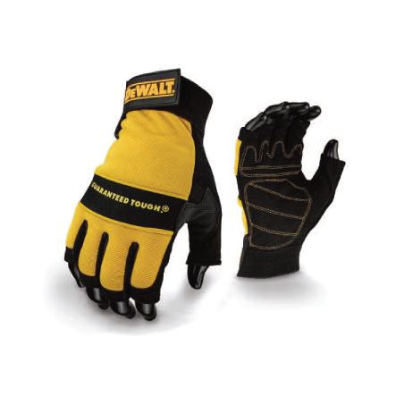 Luvas de Pele Sintética sem Dedos DEWALT