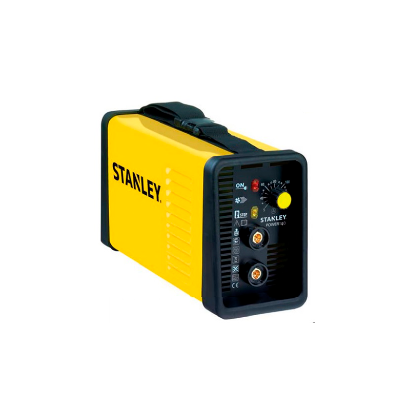 STANLEY WELDING 230V MMA POWER 140 Inverter Technology Welding Machine for Rutile Electrodes