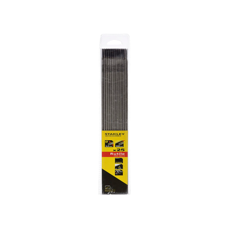 STANLEY WELDING 2,5 mm x 300 mm HB R Rutile Electrodes Pack of 25