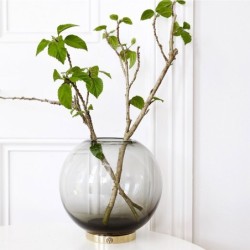 Vase With Stand Ø21Cm - Globe