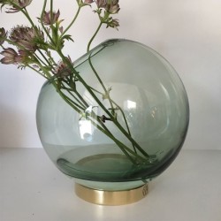 Vase With Stand Ø10Cm - Globe