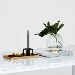 Vase With Stand Ø10Cm - Globe