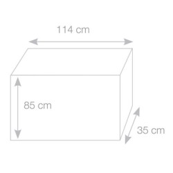 Funda para Barbacoa 85x114x35cm