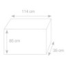 Funda para Barbacoa 85x114x35cm