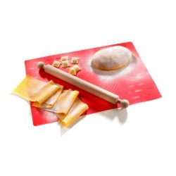 Pastry Mat And Rolling Pin - Fogliochef