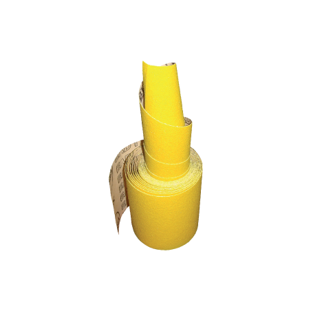 BELFLEX Yellow Corundum Sandpaper Roll A-120 120 mm x 50 mts